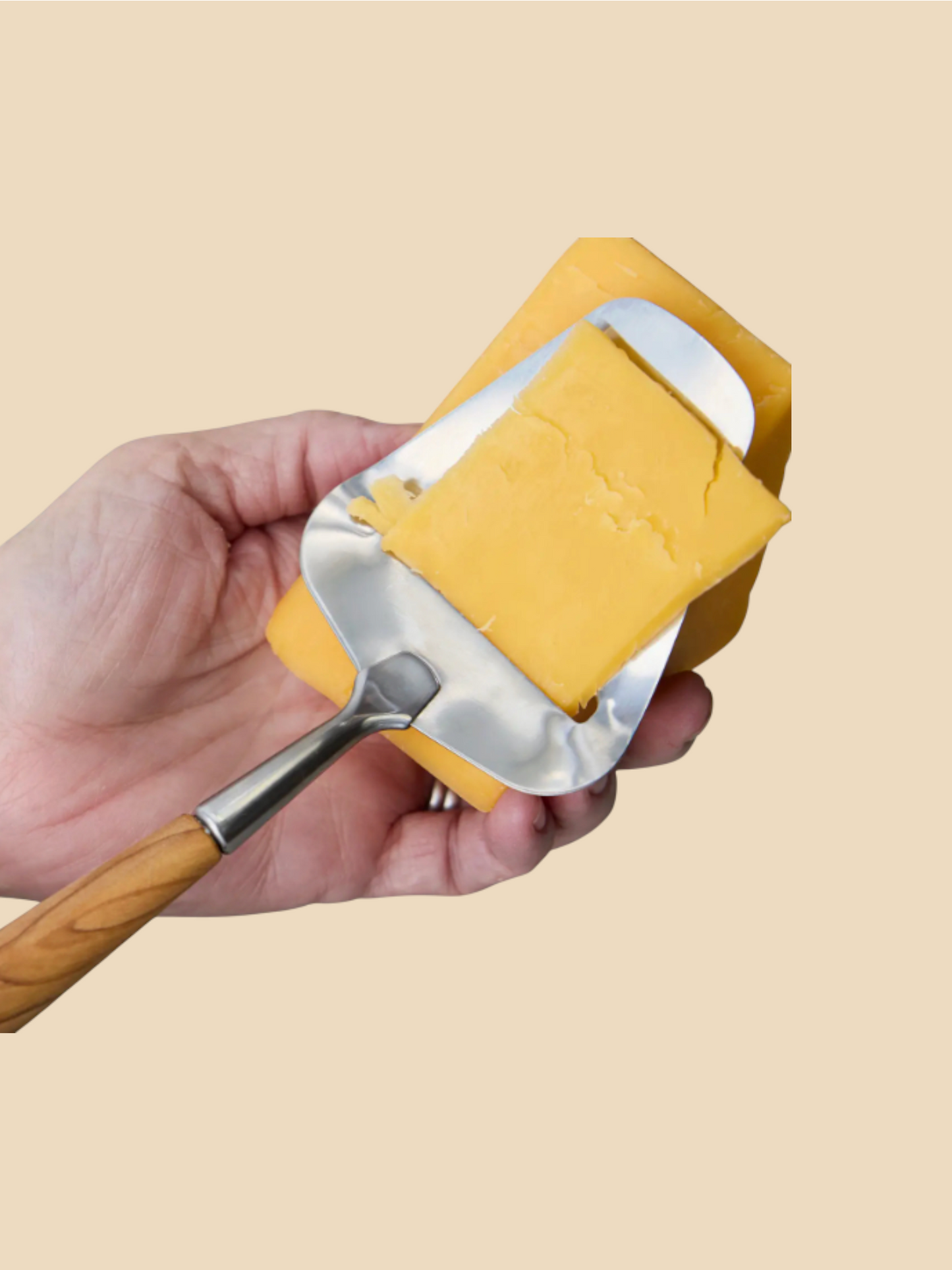 Olive Wood Cheese Plane