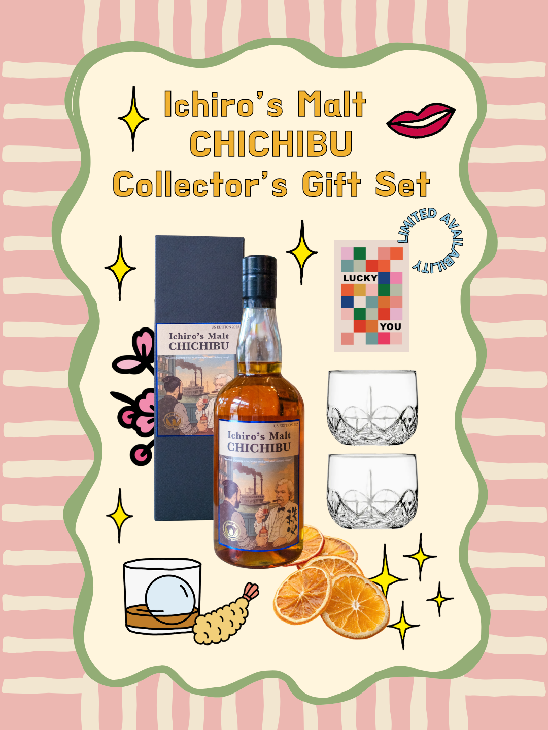 Ichiro's Malt Chichibu Whisky Collector's Gift Set