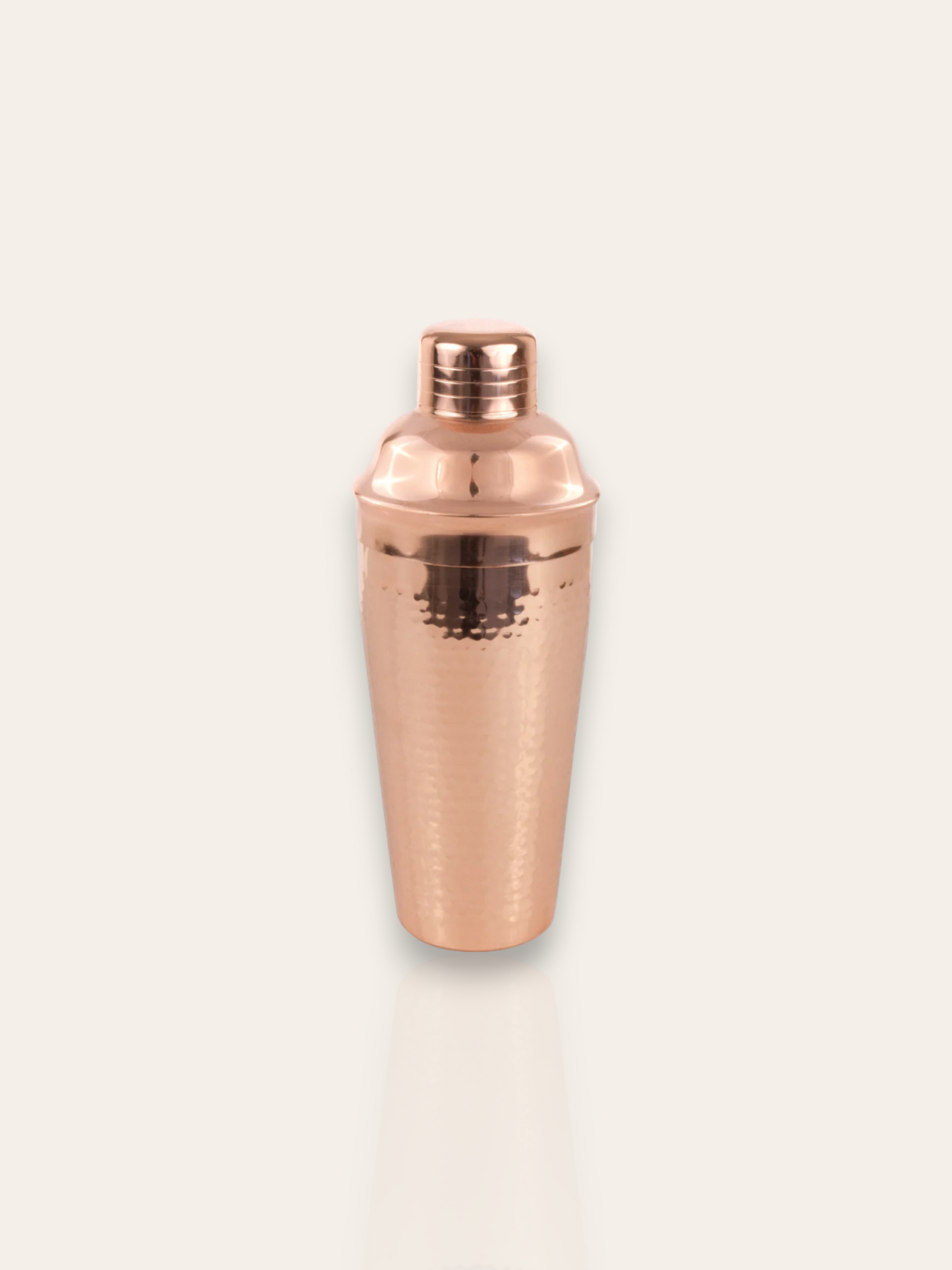 Hammered Copper Parisian Cocktail Shaker