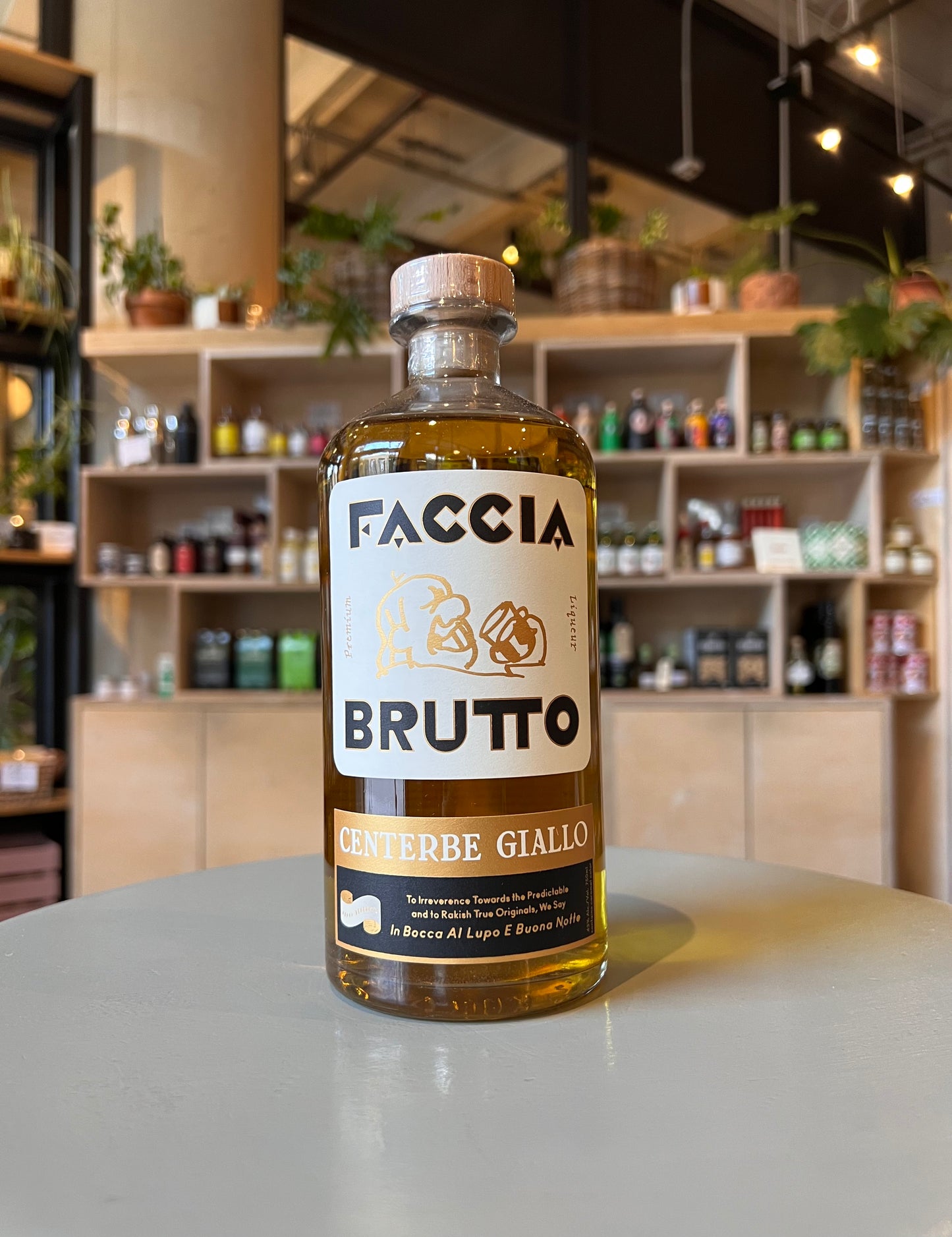 Faccia Brutto Centerbe Giallo