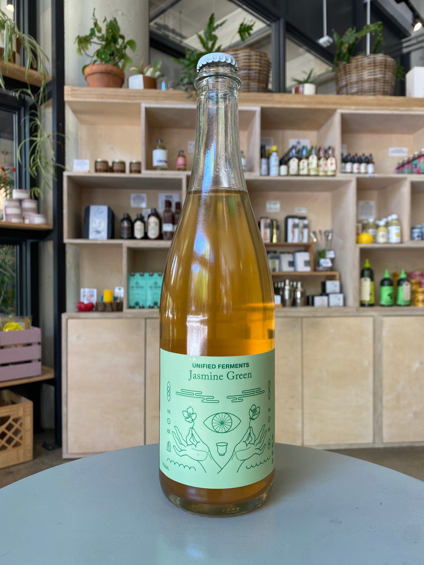 Unified Ferments Jasmine Green Non-Alcoholic Wine