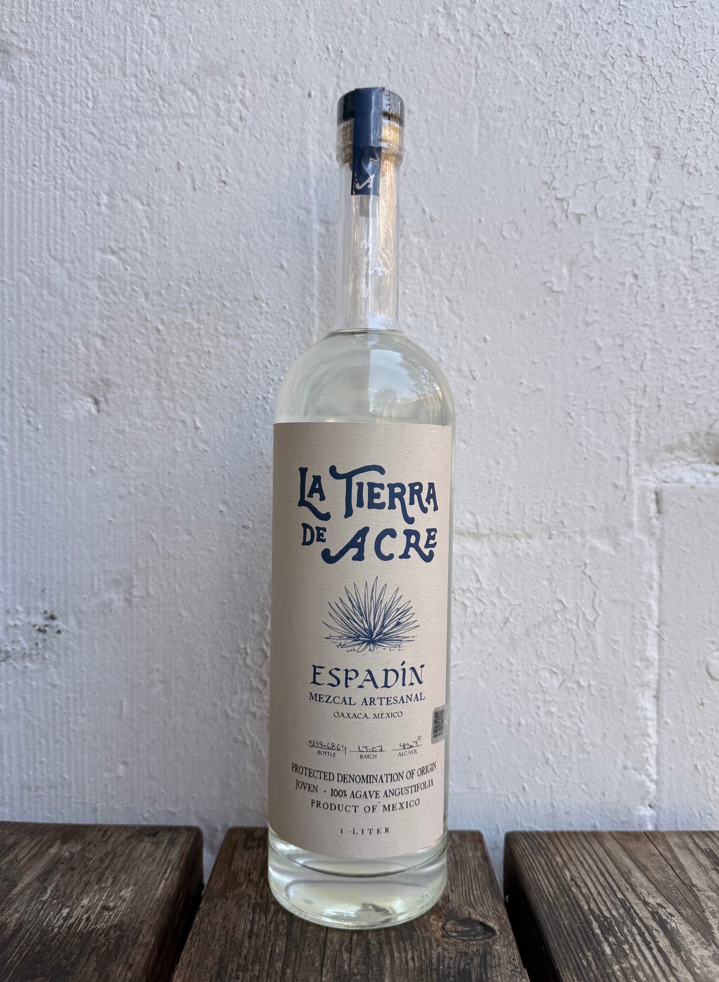 La Tierra Espadin Mezcal Artesanal 1L