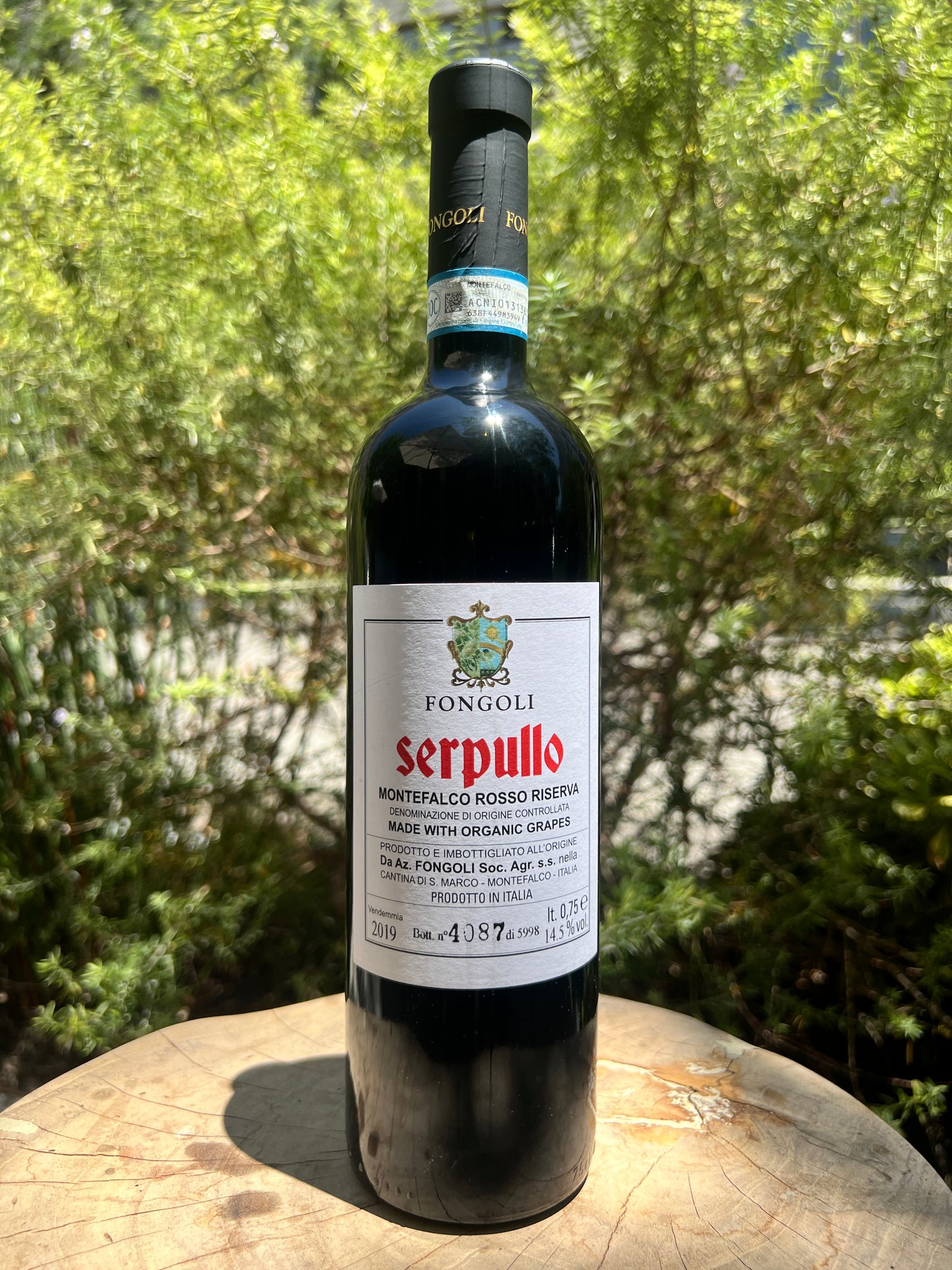 Fongoli Serpullo Montefalco Rosso Riserva 2019