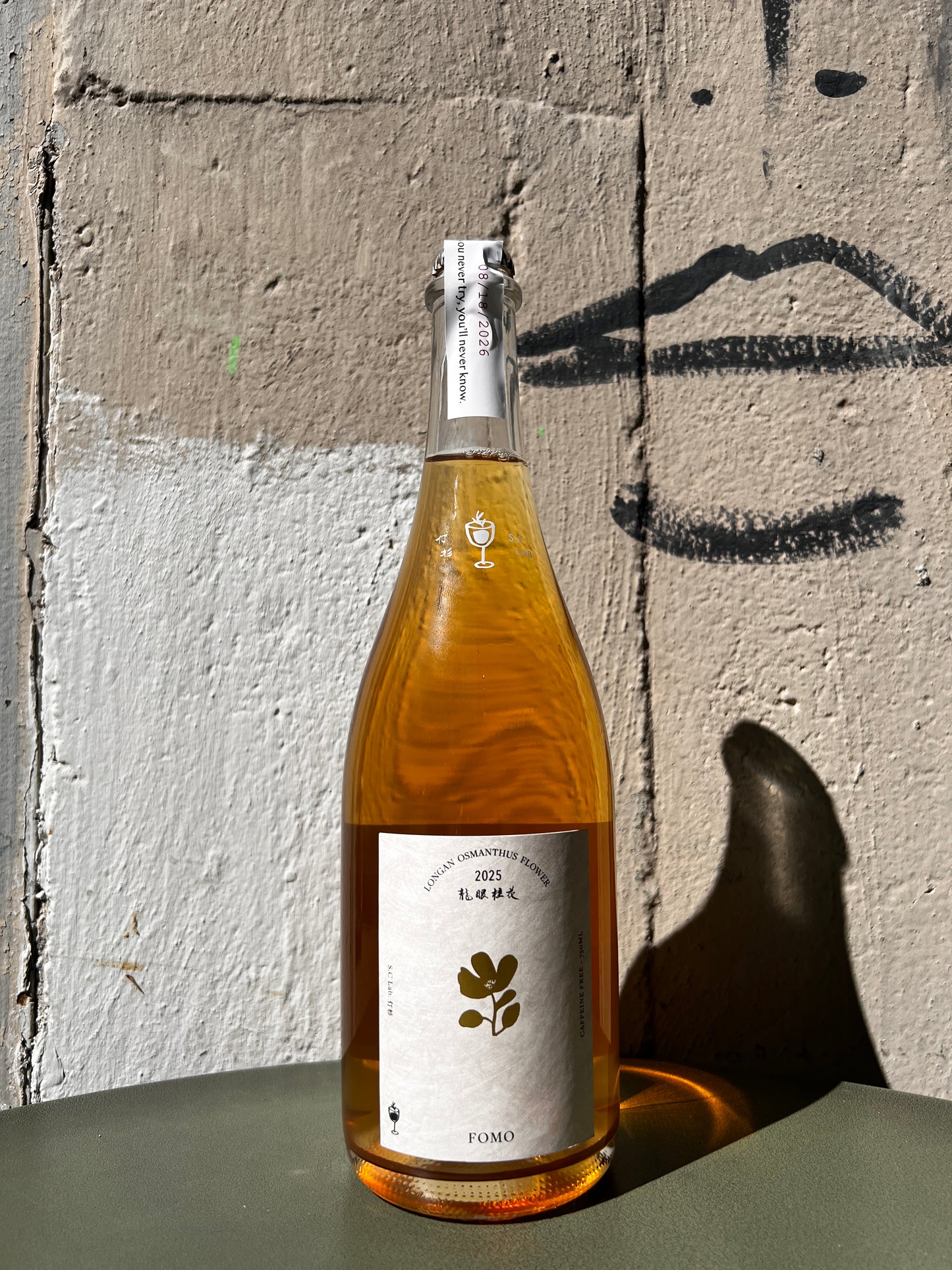 Sensitive Creatures Lab Longan Osmanthus Sparkling Tea (Non-Alcoholic)