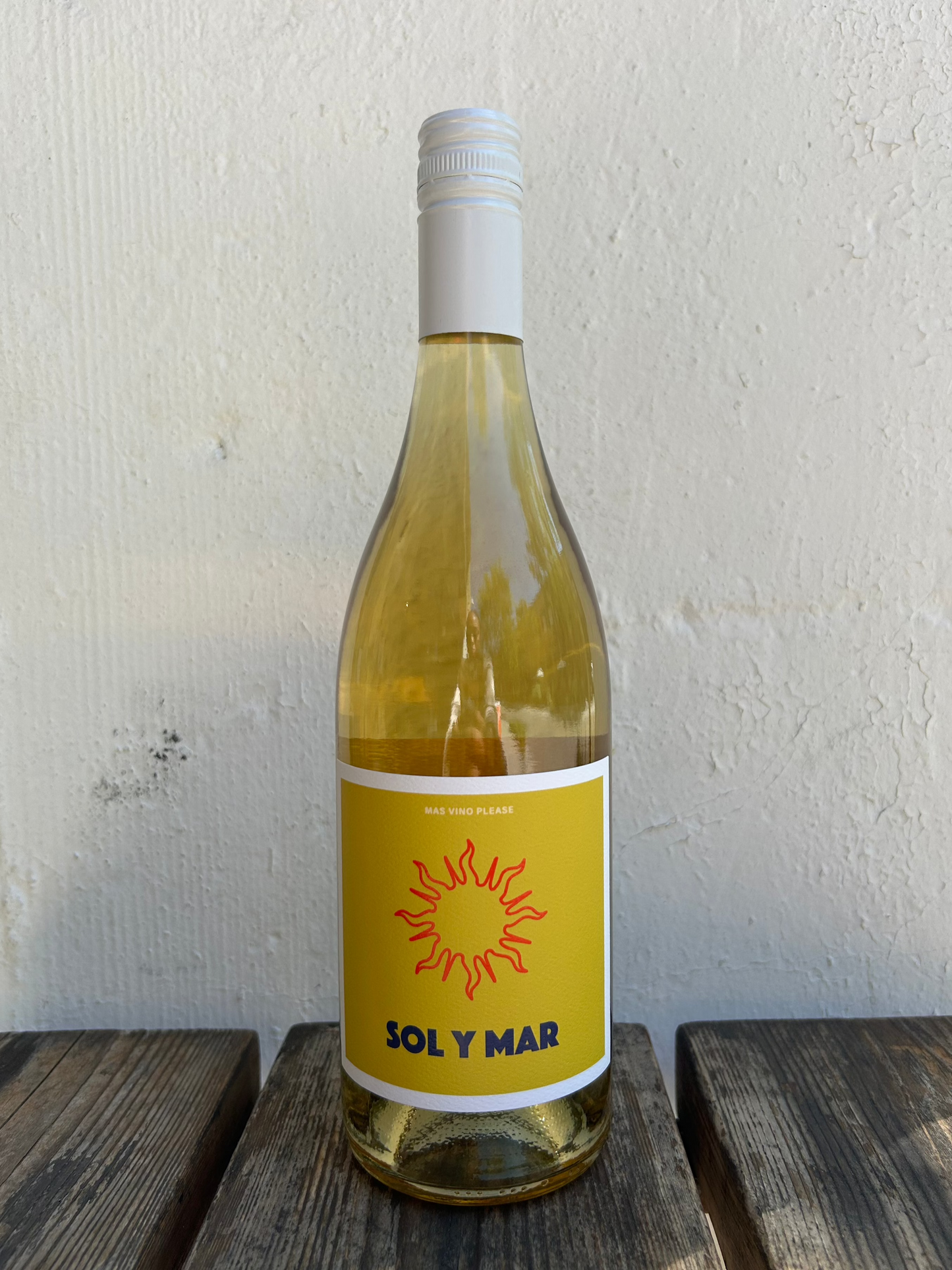 Wonderwerk x Mas Vino Please "Sol y Mar" White Wine