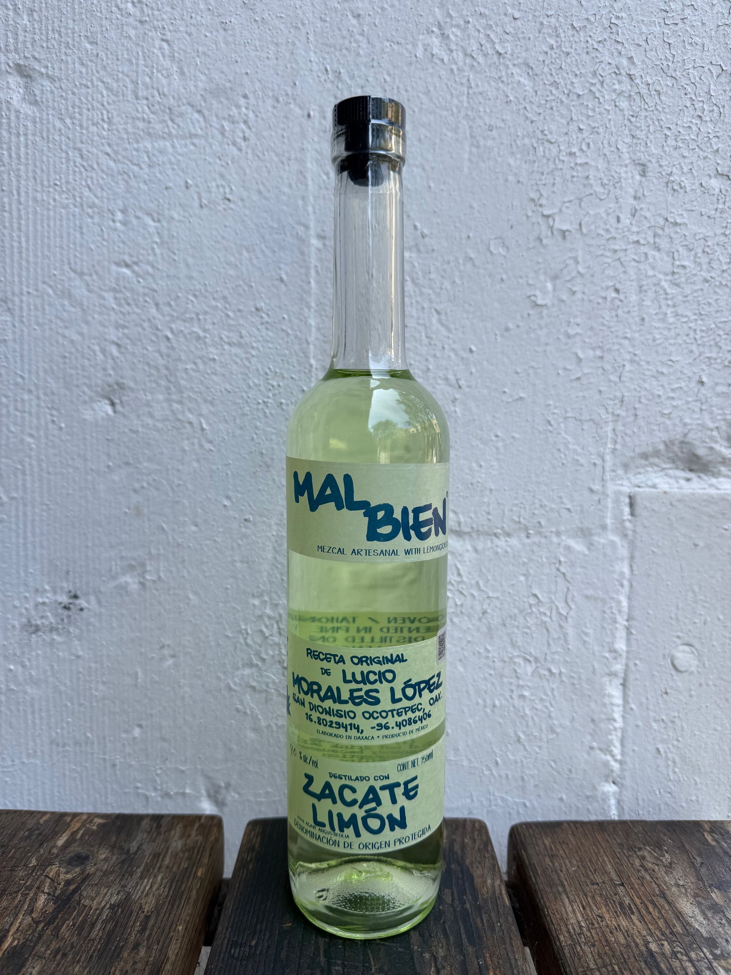 Mal Bien Mezcal Zacate Limón (Morales)