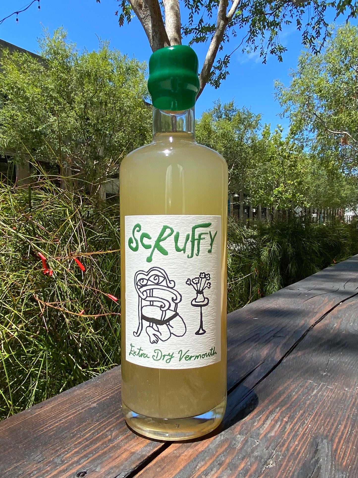 Scruffy Dry Vermouth (Green)
