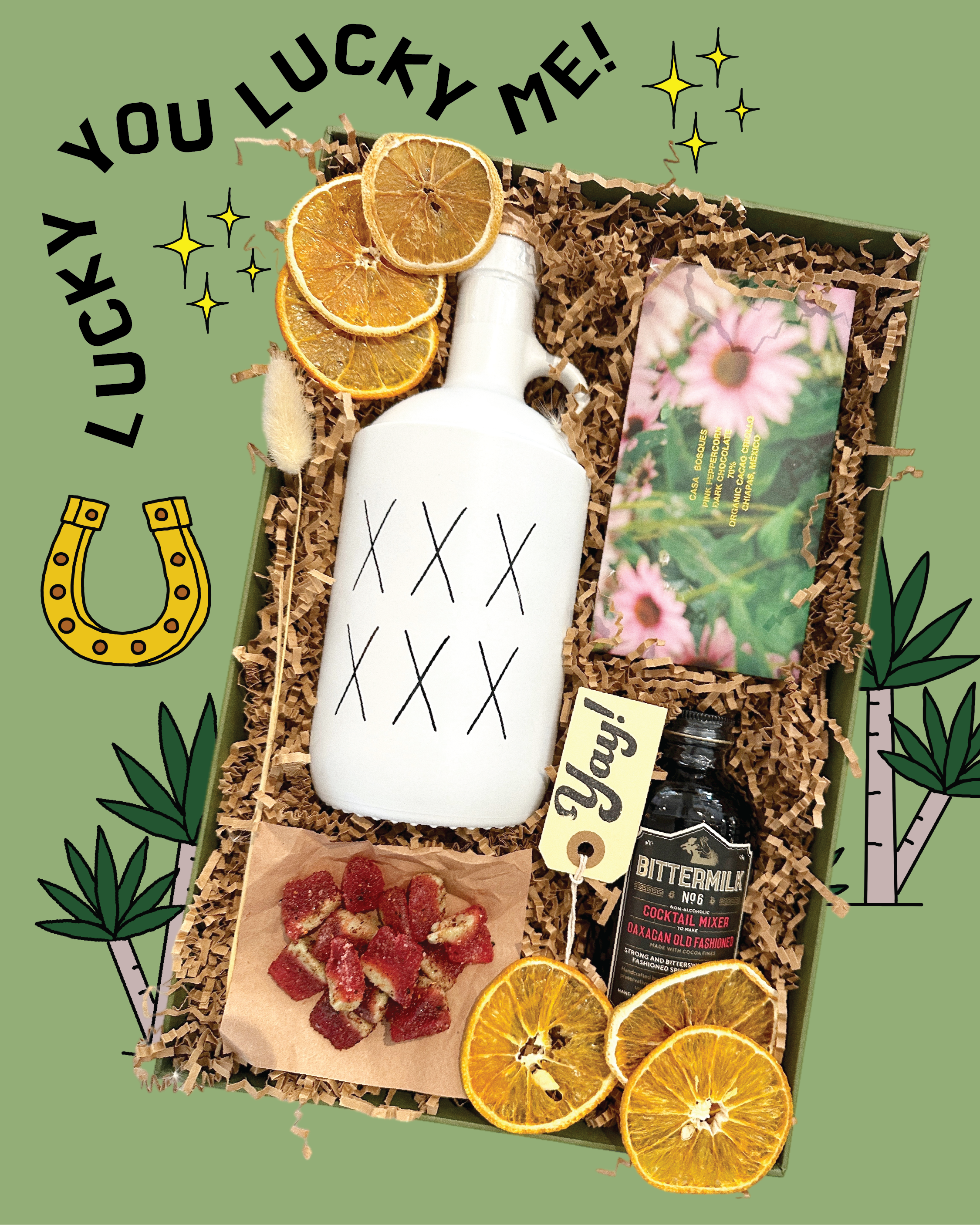 The Lucky You Tequila Gift Set – Flask & Field