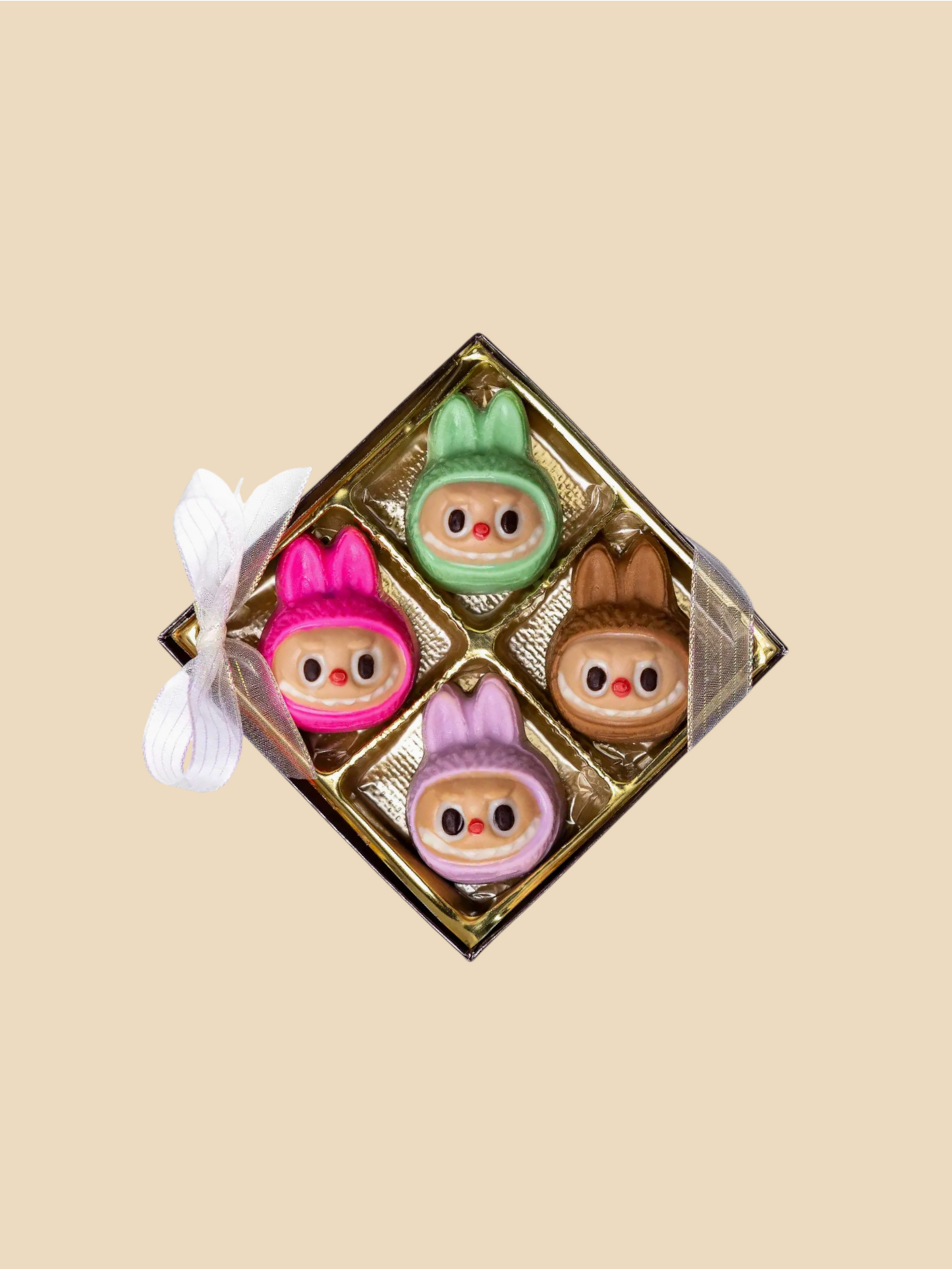 Labubu 4-Piece Chocolate Set