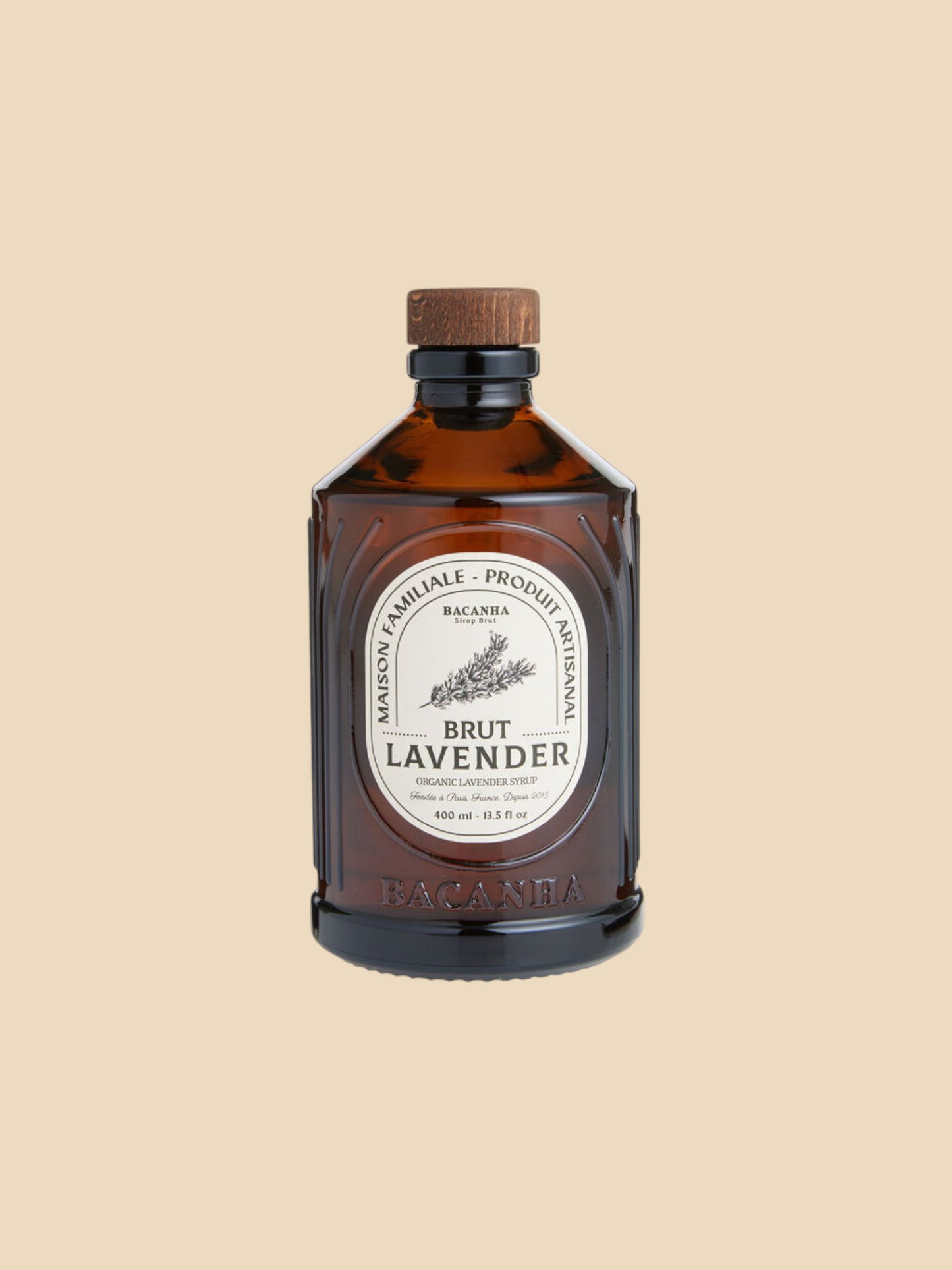 Maison Familiale Bacanha Lavender Organic Raw Syrup