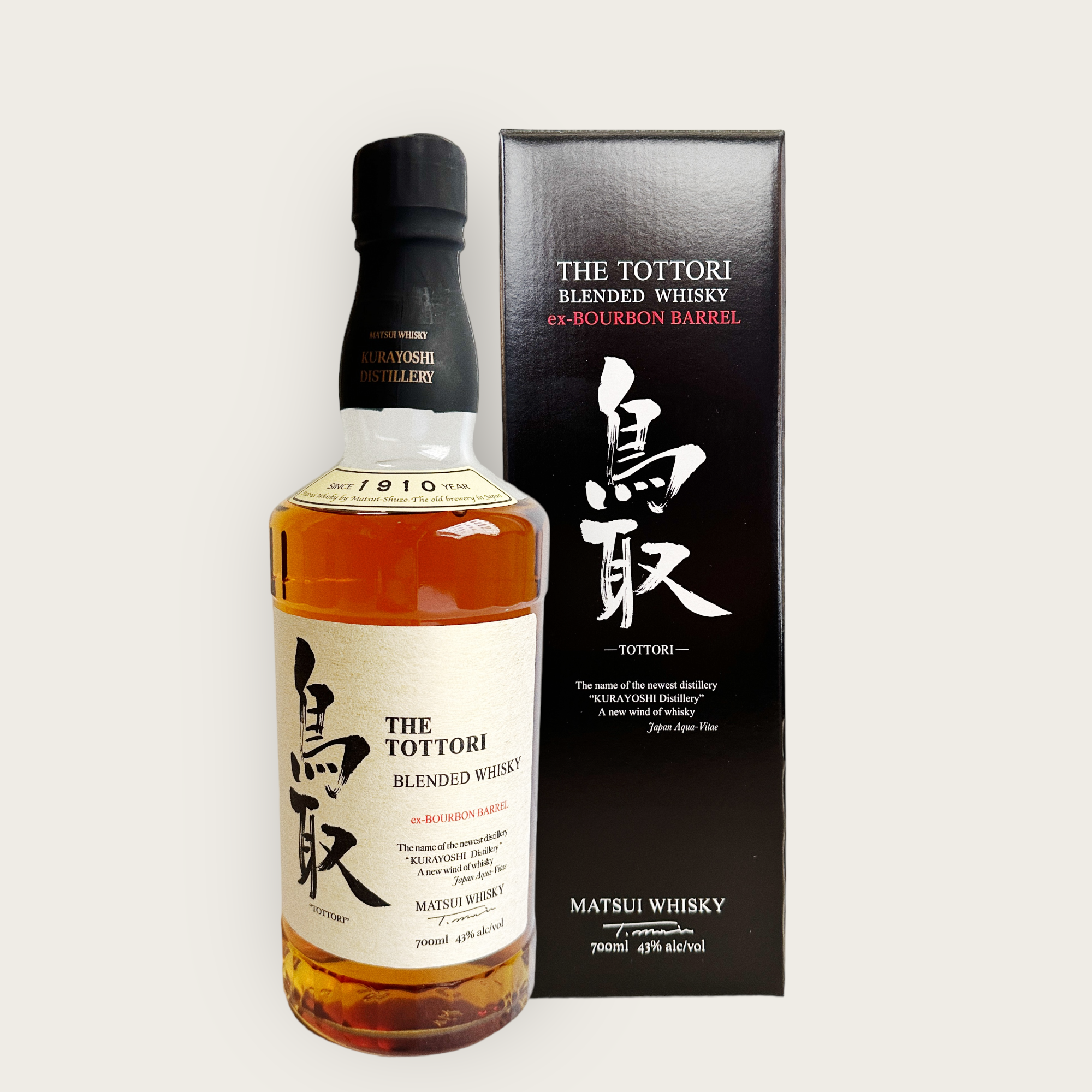 WHISKY JAPANESE TOTTORI BLEND 70CL. - ASTUCCIATO - Top Bevande