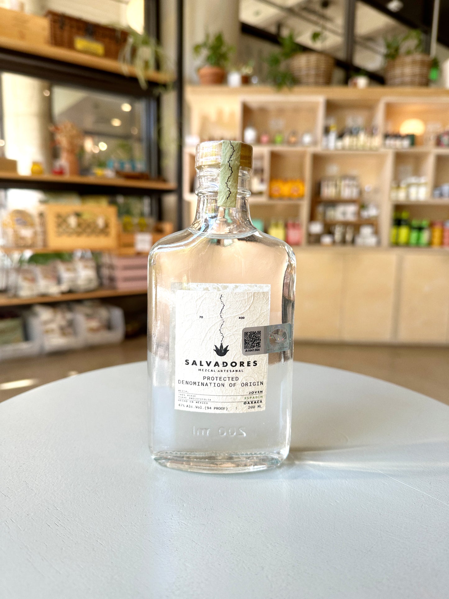 Salvadores Mezcal Artesanal Espadín Joven
