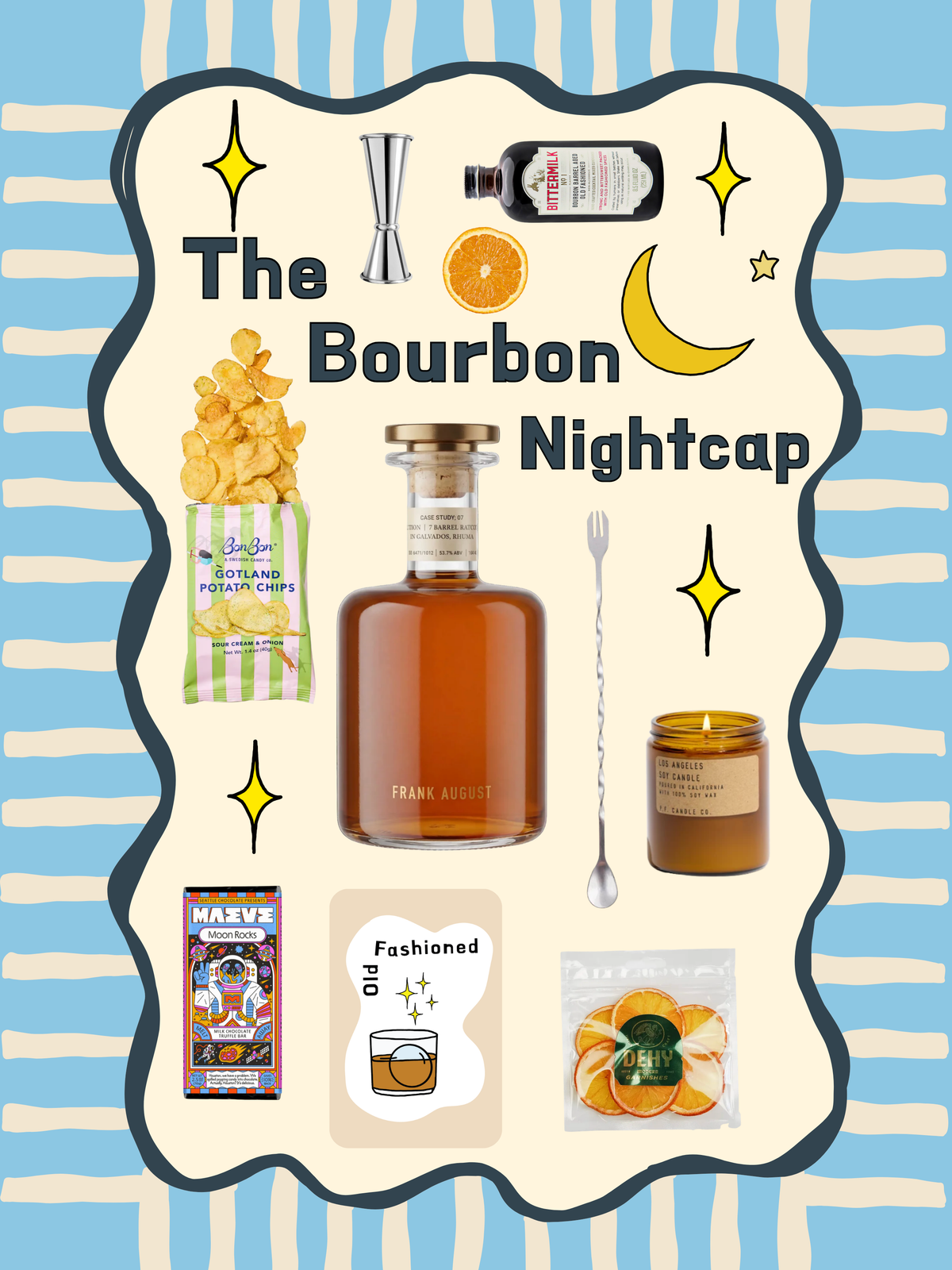 The Bourbon Nightcap Gift Set ๐