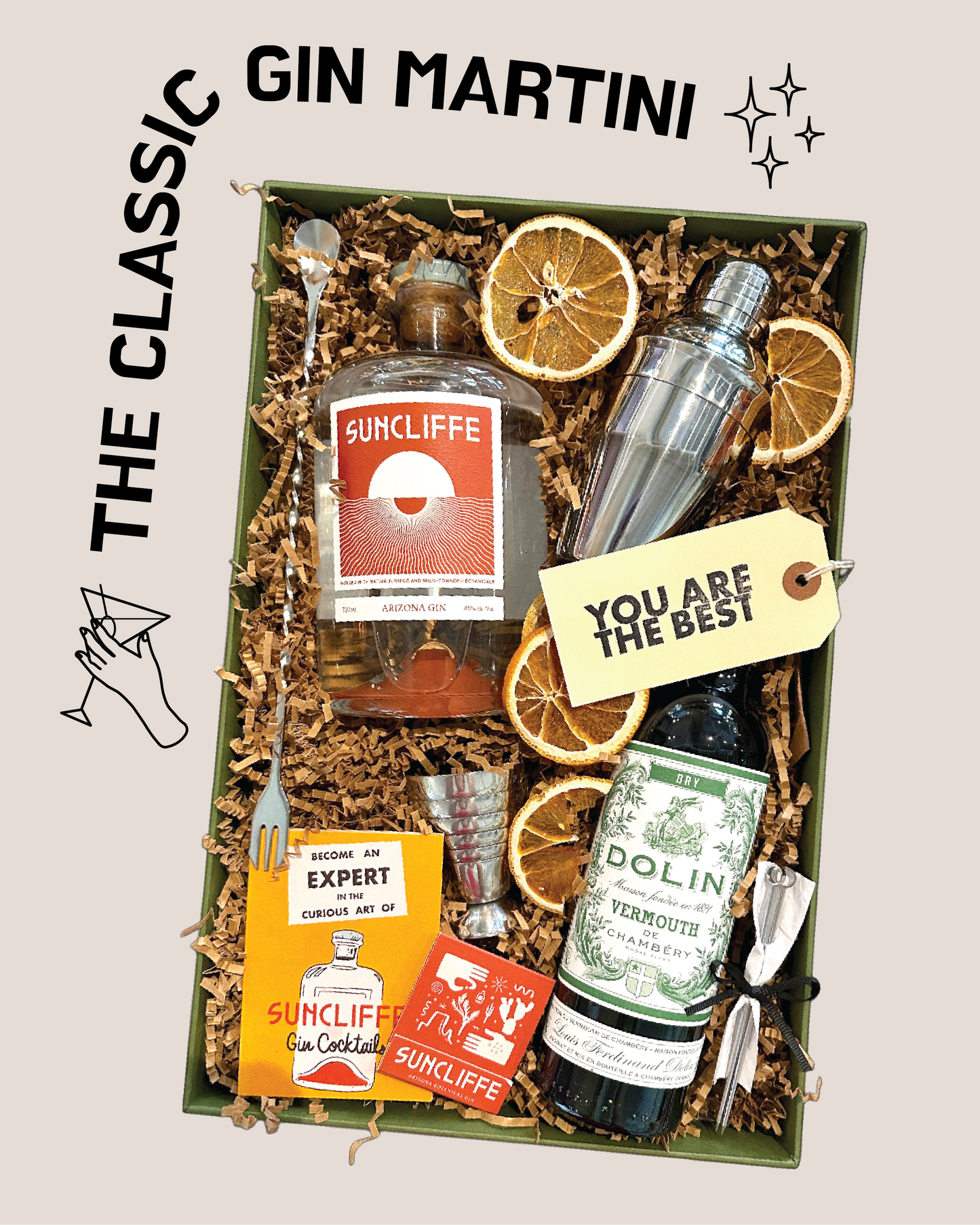 The Gin Martini Gift Set