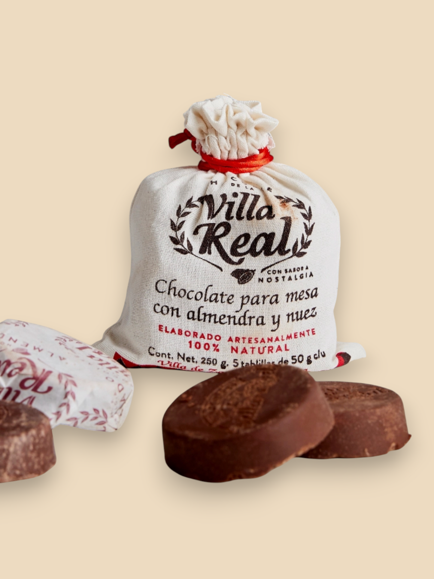Villa Real Authentic Mexican Hot Chocolate Discs