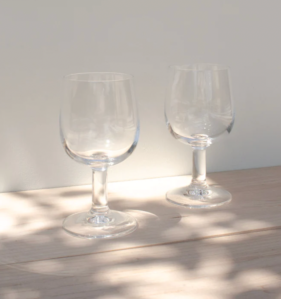 Japanese Common "The Stubby" Chic Wine Glass [Set of 6]