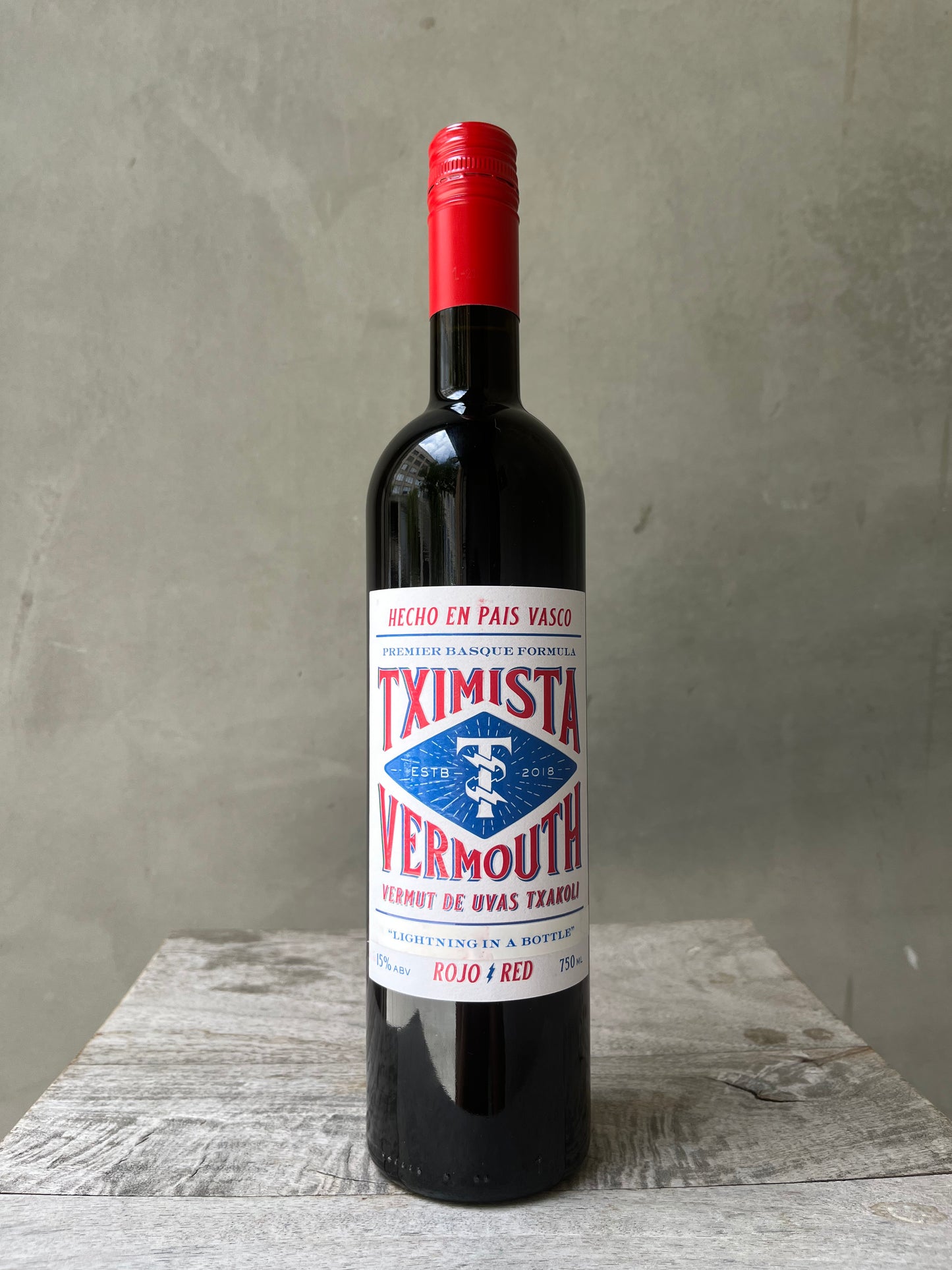 Tximista Rojo Vermouth