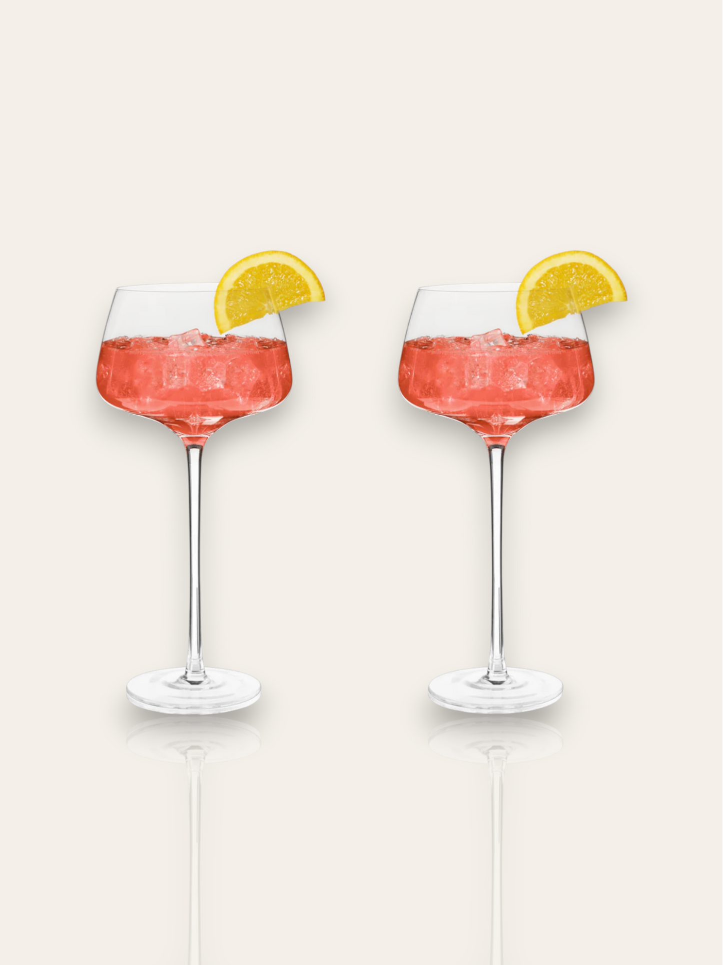 Crystal Amaro Spritz Glasses