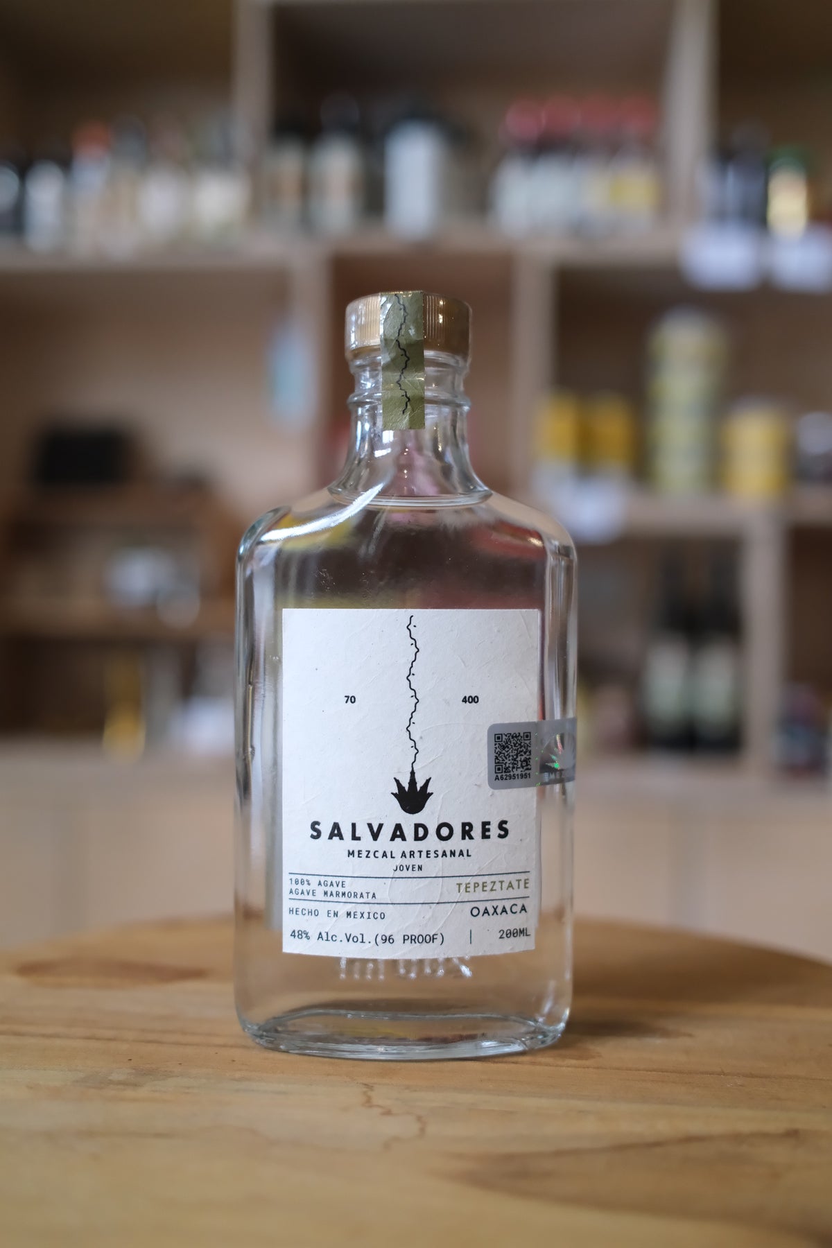 Salvadores Tepeztate Joven Mezcal Flask *Limited 200mL Flask*