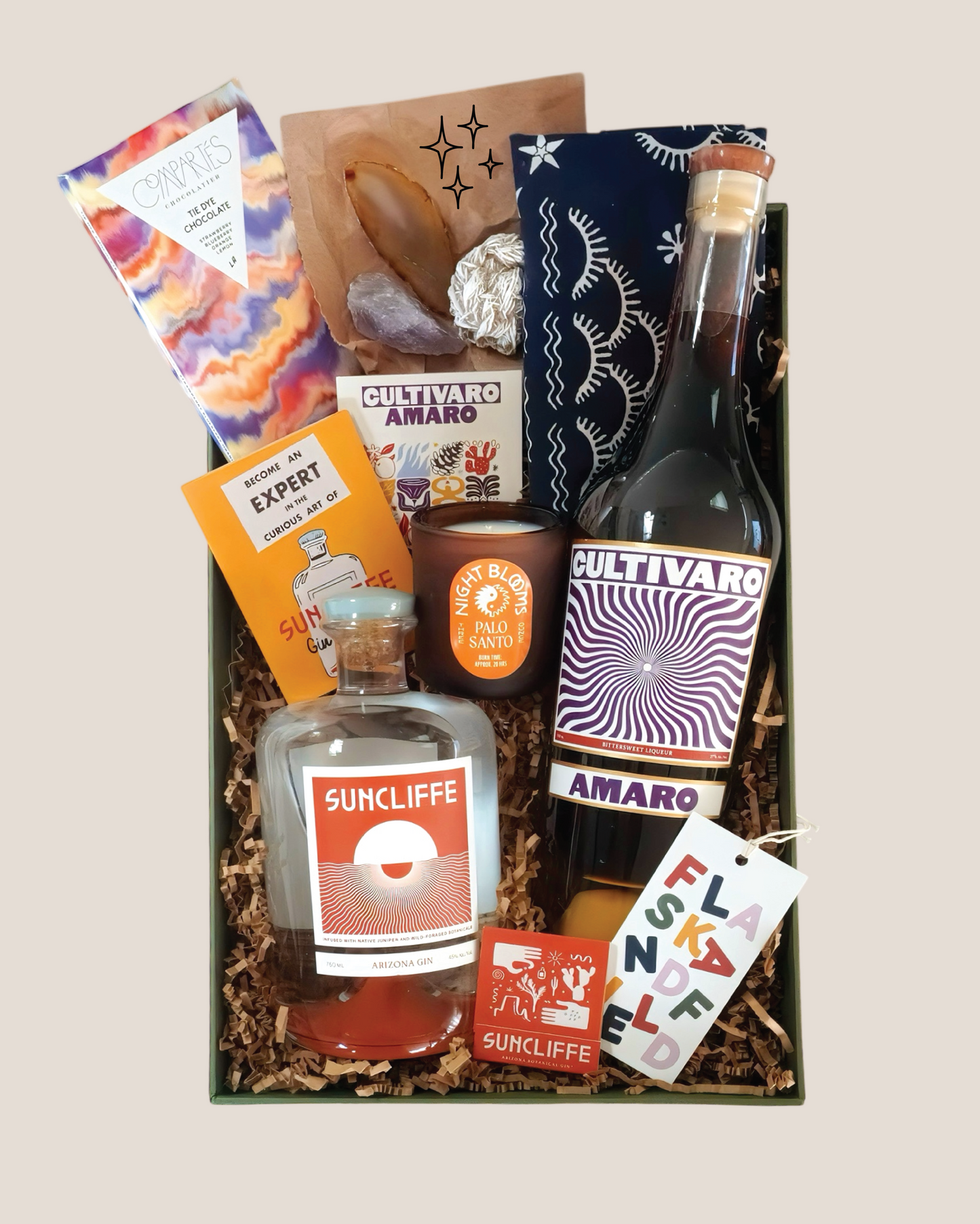 "High Vibrations" Suncliffe Gin x Cultivaro Amaro Gift Set