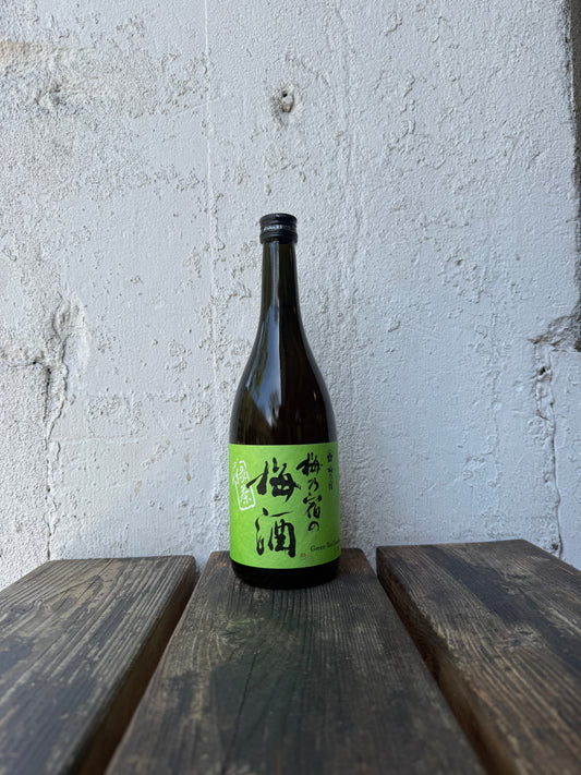 Umenoyado Green Tea Umeshu Plum Liqueur