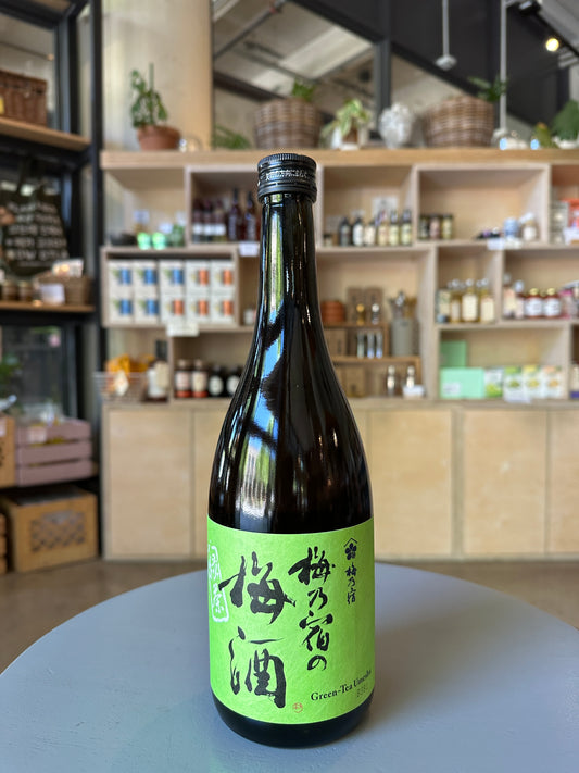 Umenoyado Green Tea Umeshu Plum Liqueur