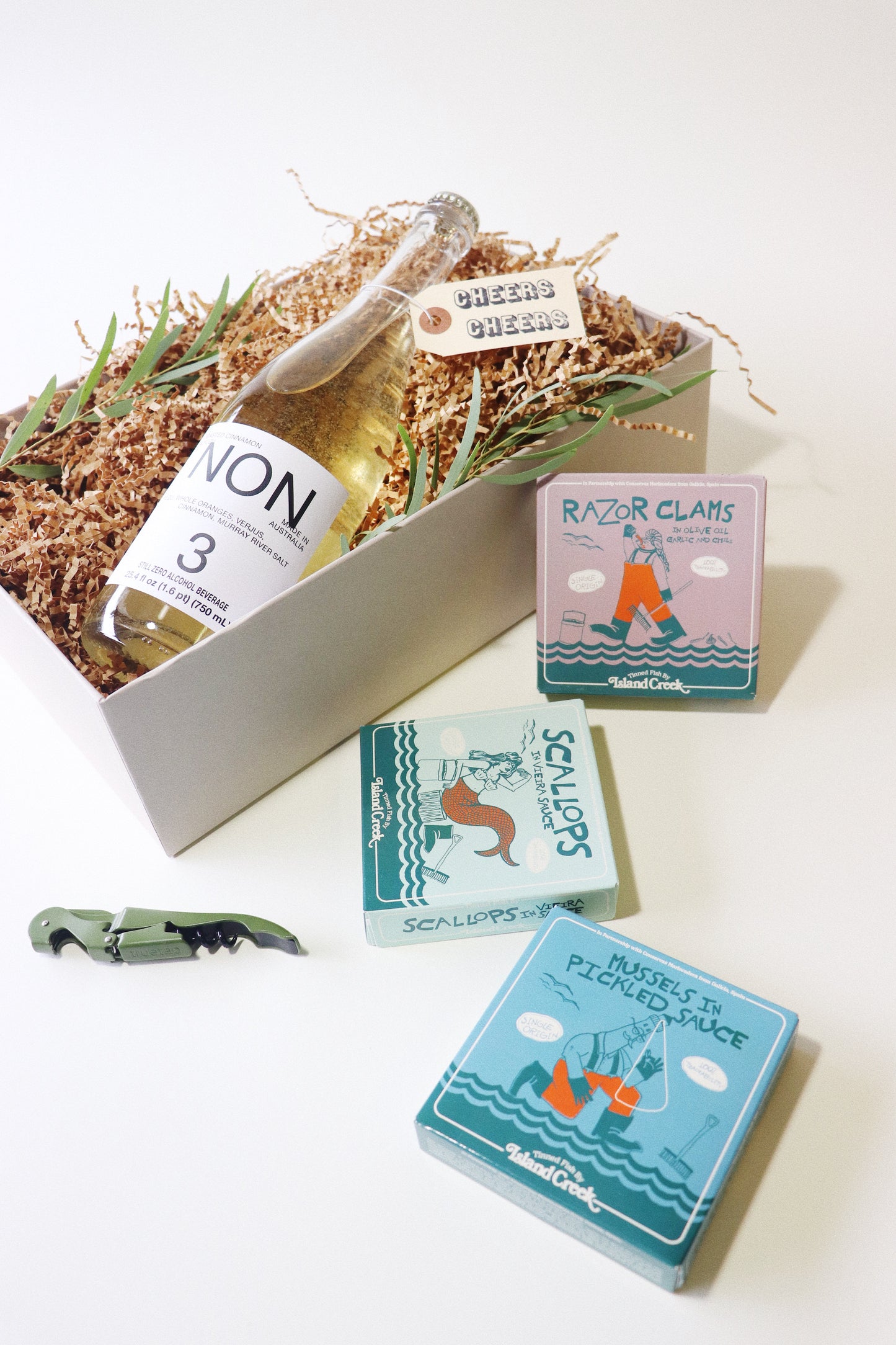 NON Botanical Wine + Tinned Fish Adventure Gift Set