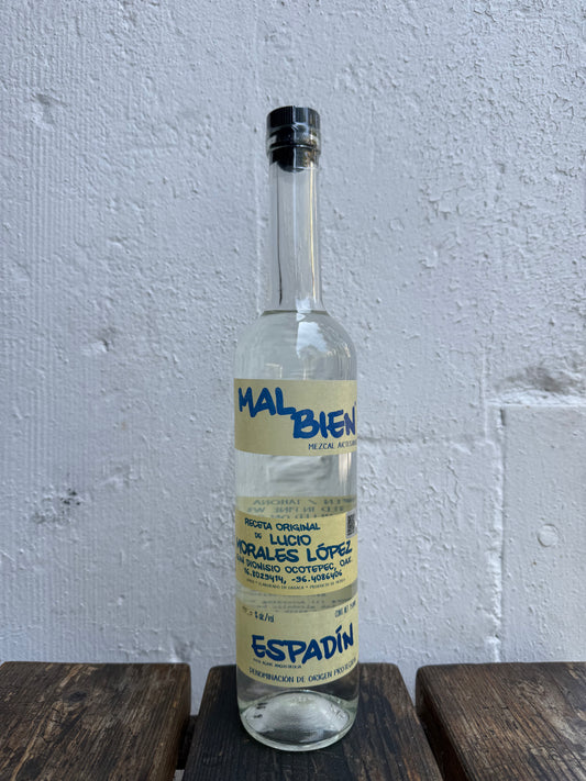 Mal Bien Mezcal White Tape Espadín (Morales)