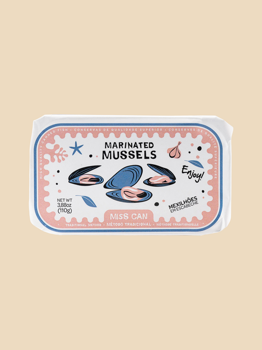 Miss Can Marinated Mussels in Escabeche Sauce