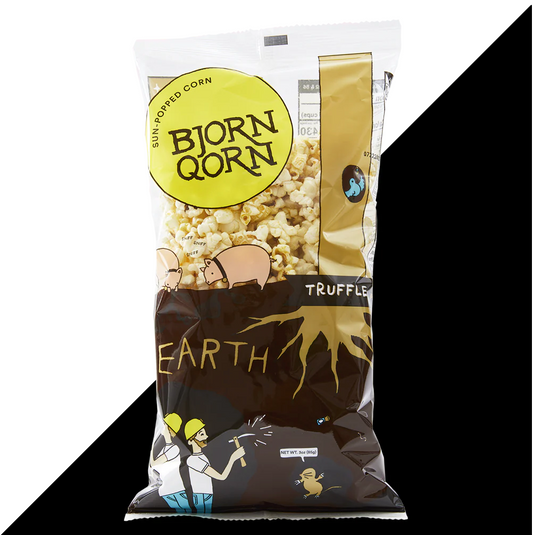 Bjorn Qorn "Earth" Truffle Popcorn