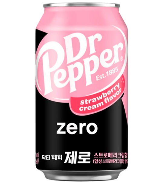 Dr. Pepper Zero (Strawberry Cream)