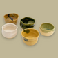 Japanese Artistic Handmade Seifu Sake Cups Gift Set (Set of 5 Cups)