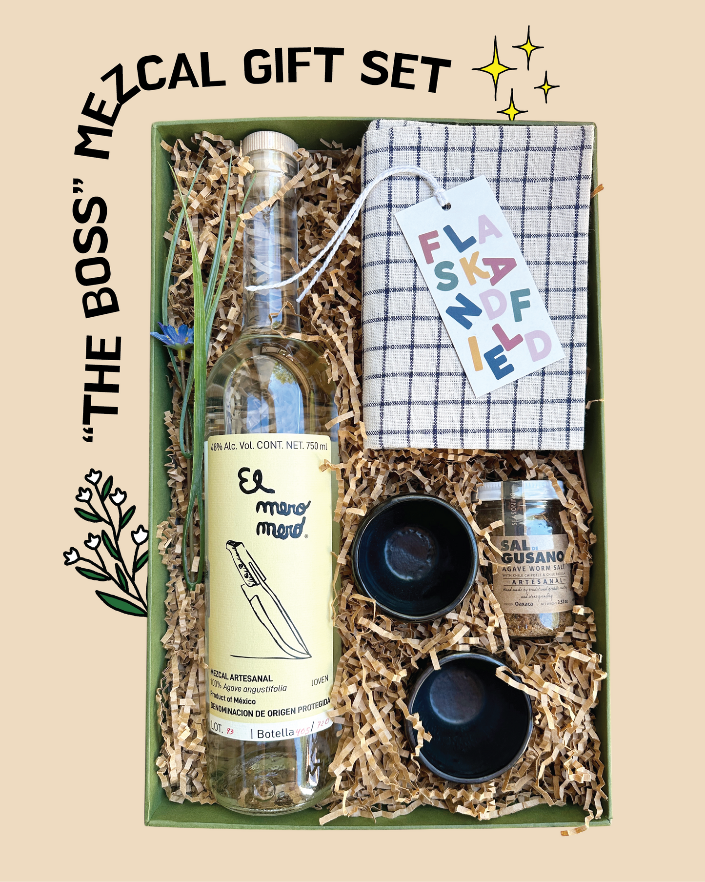 "The Boss" Mezcal Gift Set
