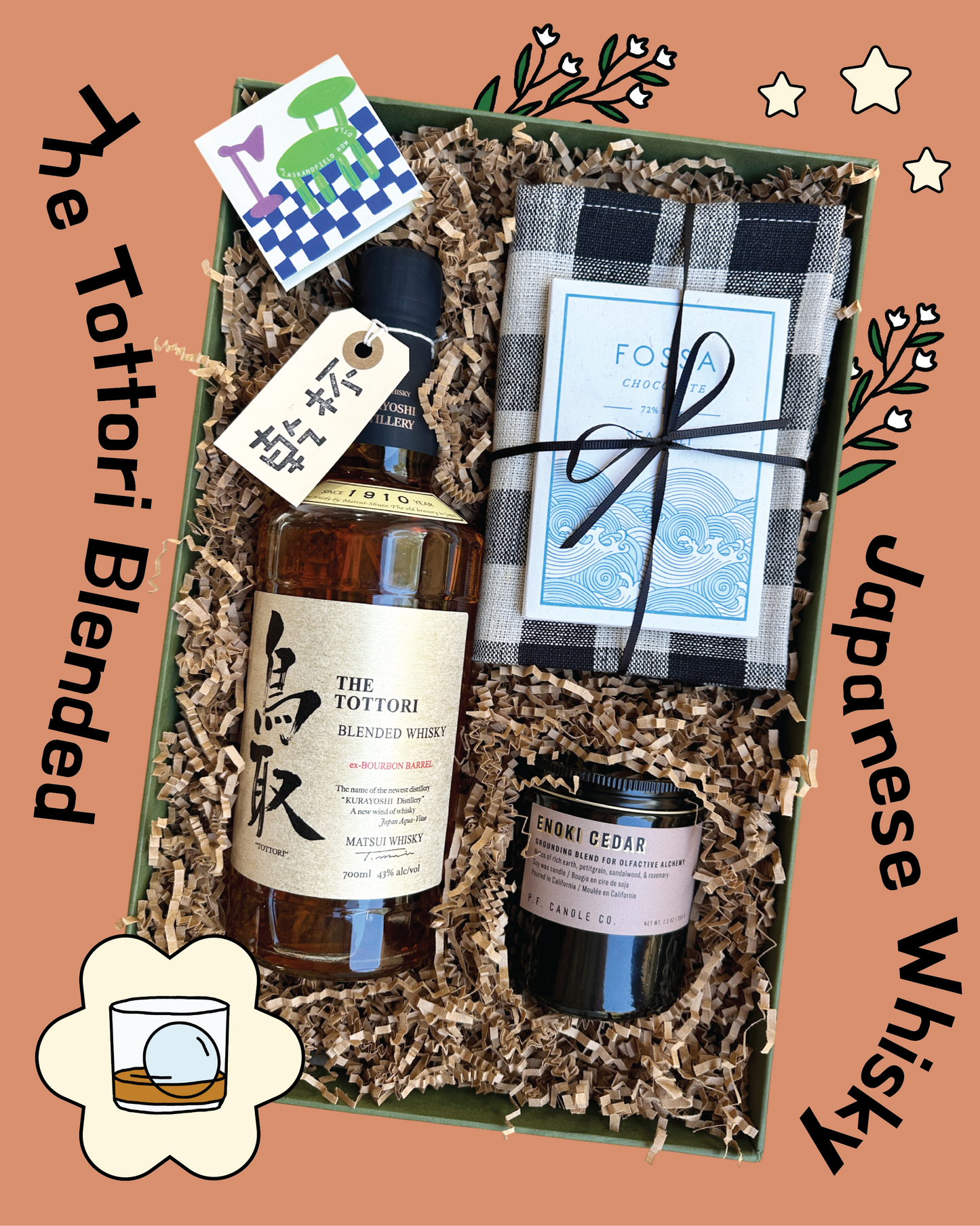 The Tottori Japanese Whisky Gift Set