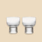 Japanese Footed Sake Cups (Set of 2)