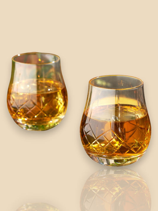 Admiral Heavyweight Bourbon Glasses (Set of 2)