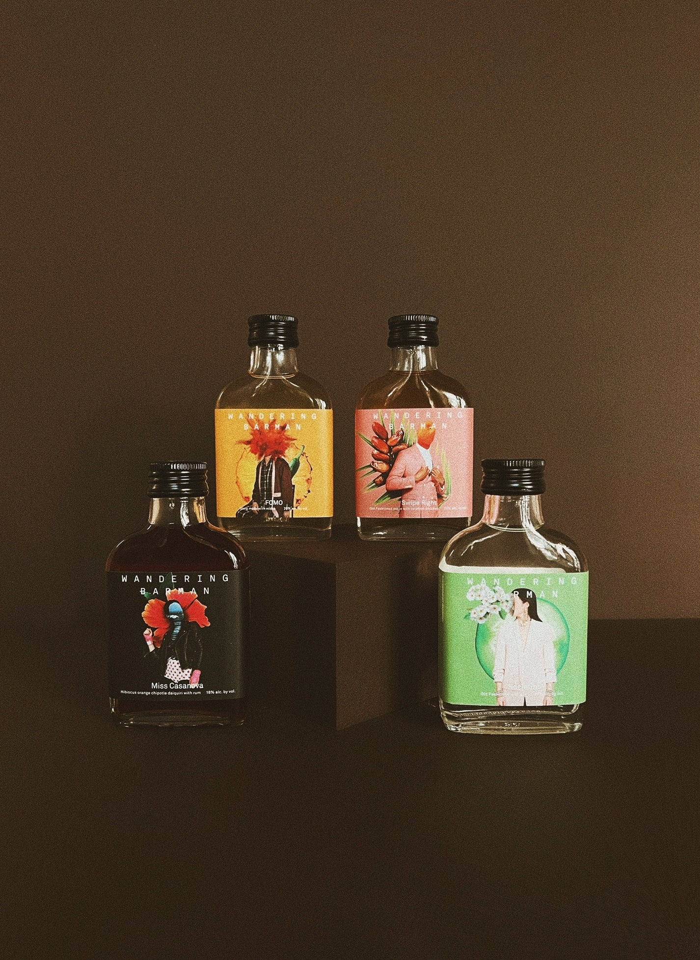 The Hotel Mini Bar Gift Set Flask & Field