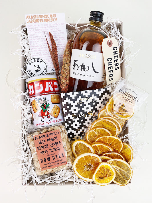 Japanese White Oak Whisky Celebration Gift Set