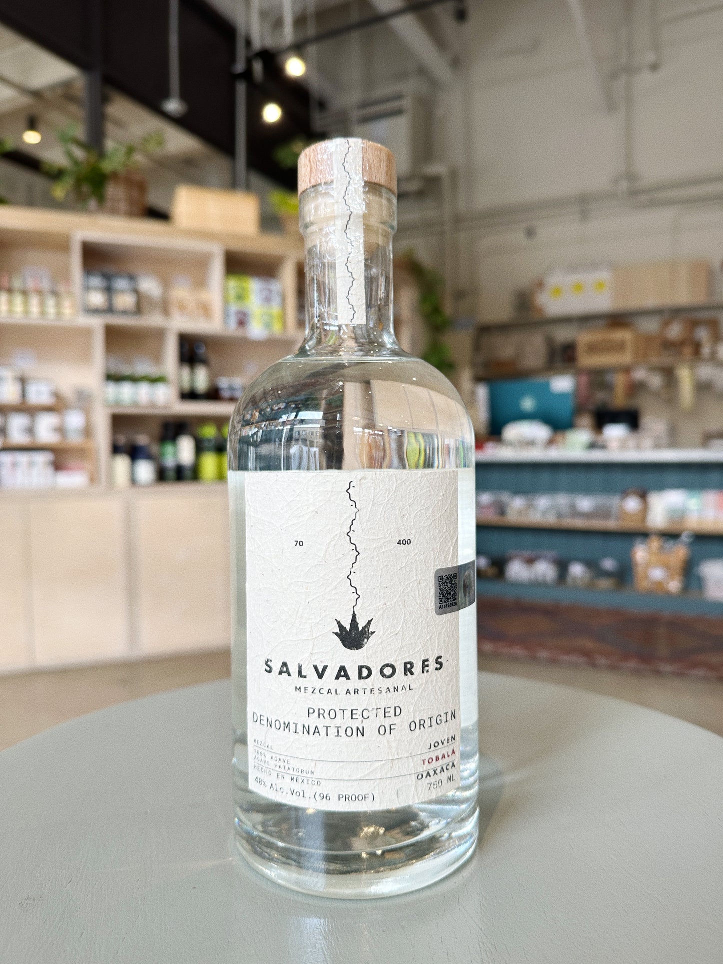 Salvadores Mezcal Artesanal Tobalá Joven