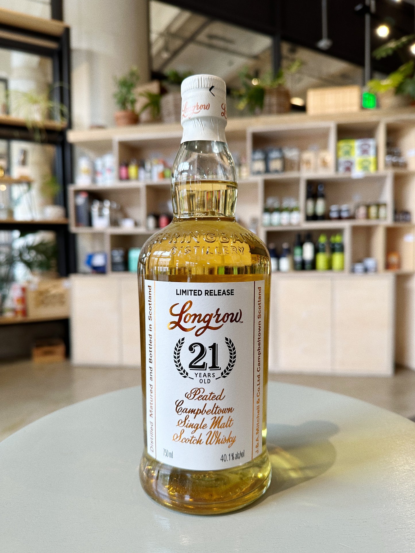 Longrow 21 Year Fresh Rum Single Cask Limited Release