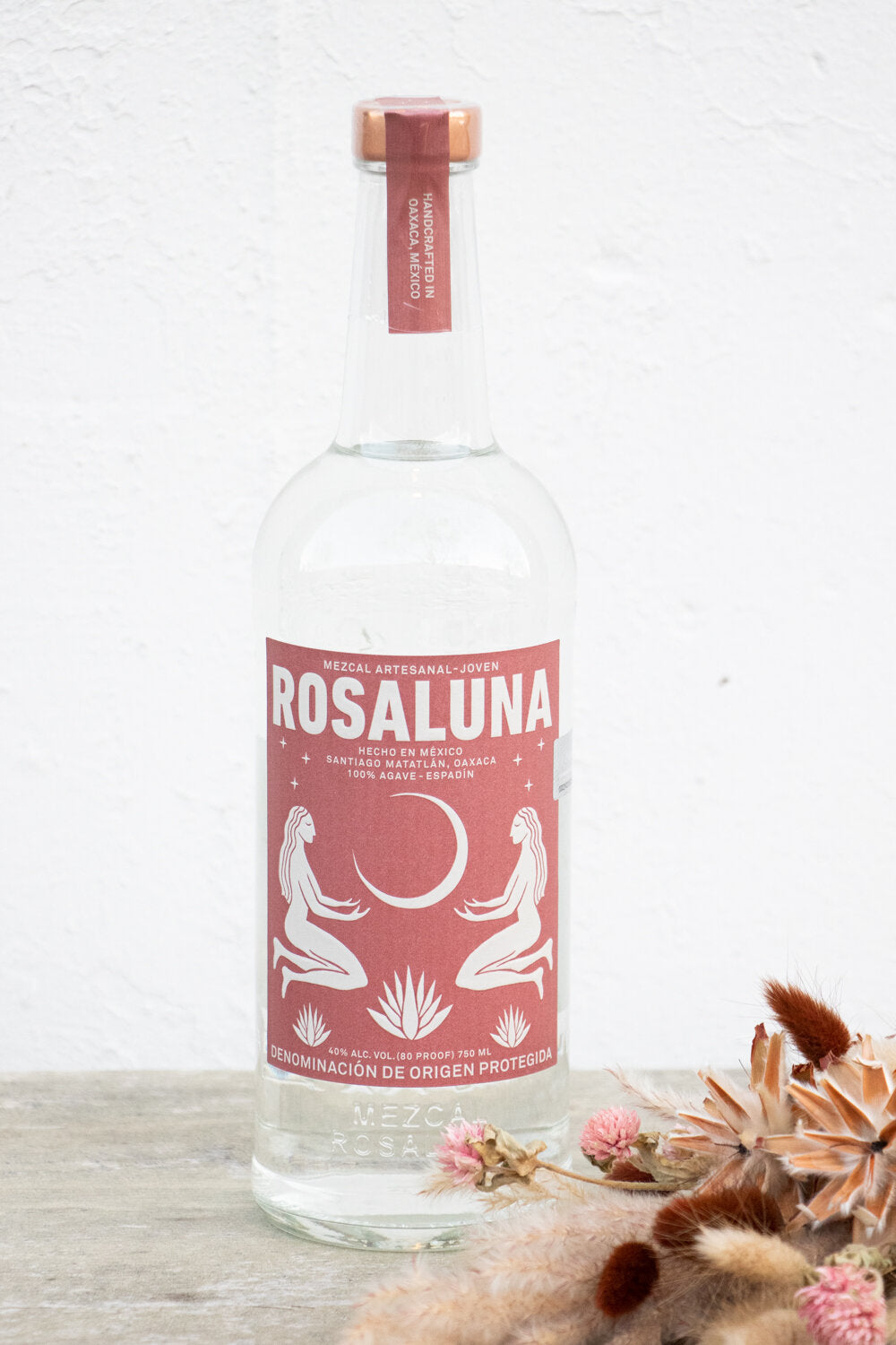 Rosaluna Artesanal Mezcal Joven Espadin