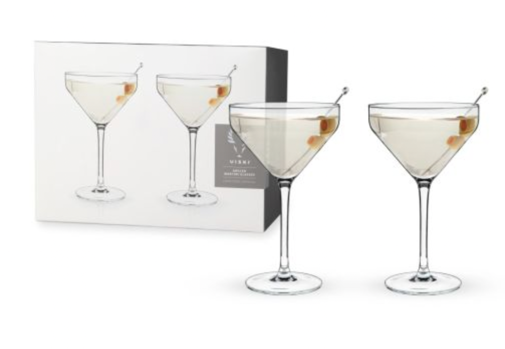 Raye Angled Martini Glass (Boxed Set of 2)