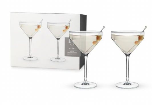 Raye Angled Martini Glass (Boxed Set of 2)