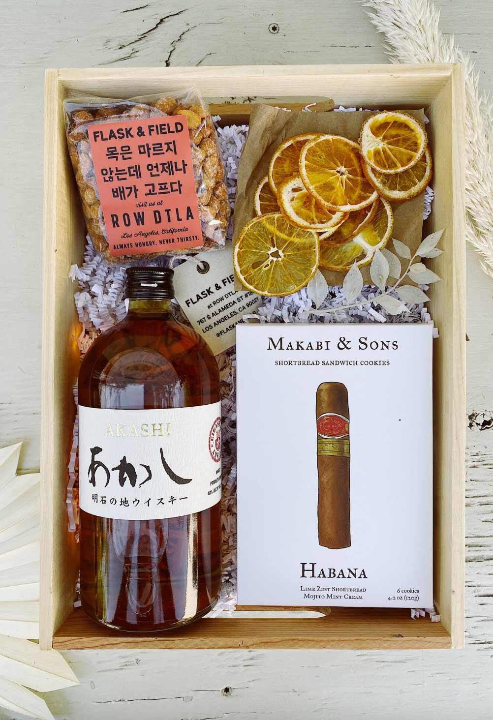 Japanese White Oak Whisky Gift Set